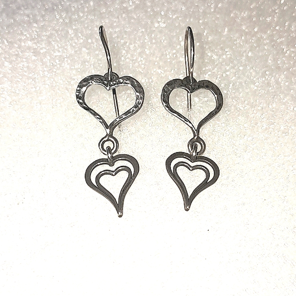 Silpada Designs Heart Earrings